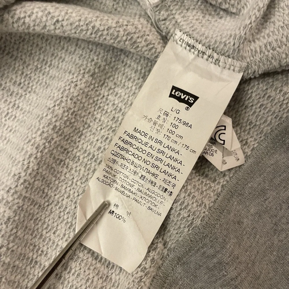 Levis California Light Sweater Gray Size Large Men's Rare!‎ Cozy